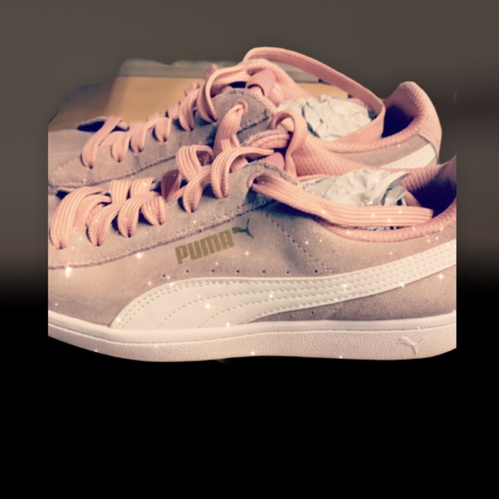 Rose Suede Puma Tennis